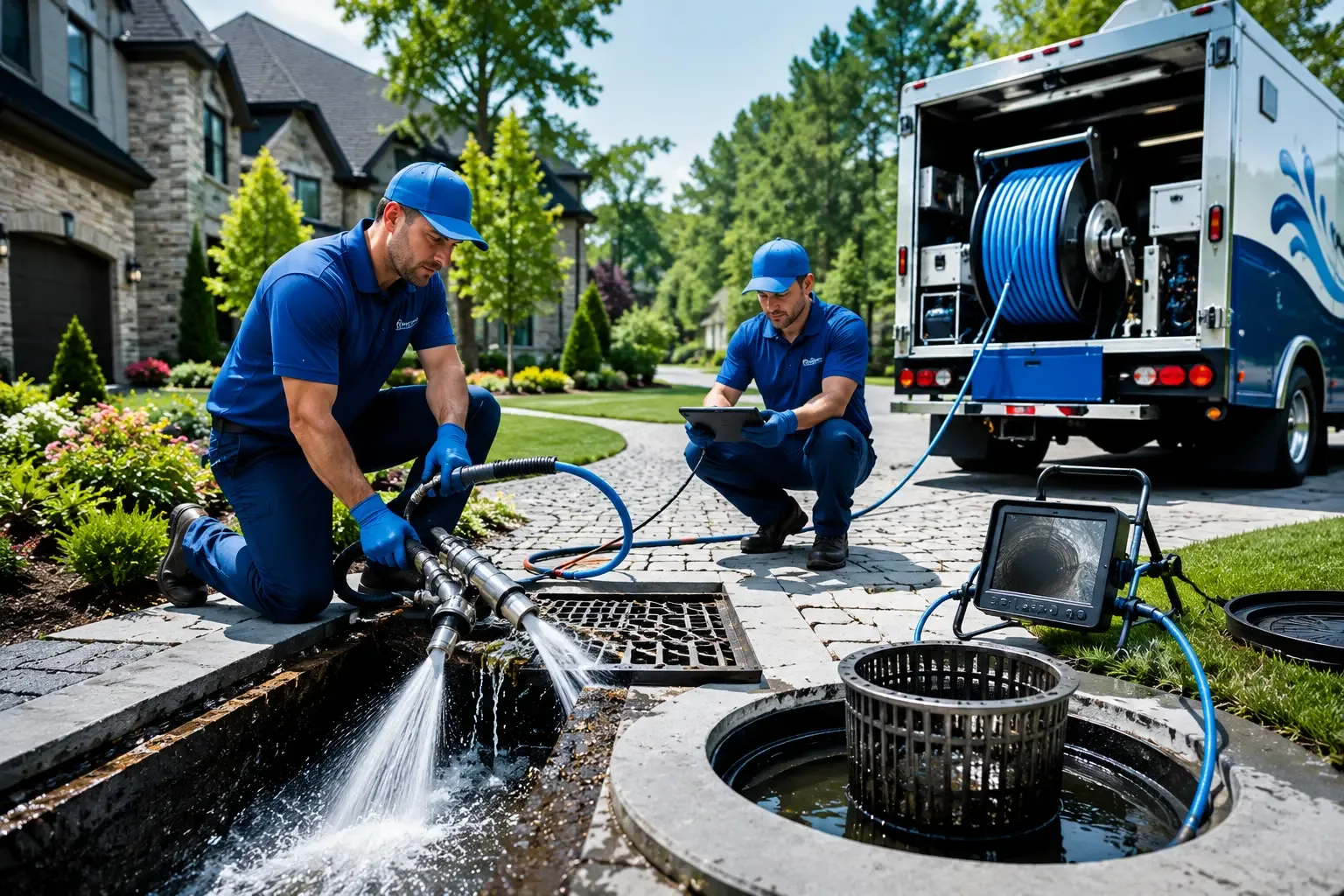 Local outdoor drain cleaning professionals in Afton, WI